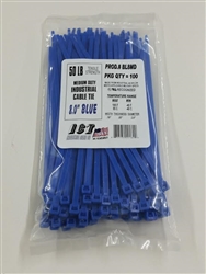 blue cable ties