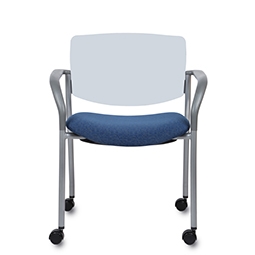 9to5  Seating - Shuttle Armless Guest Chair with Casters -  1215