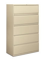 HON - Brigade 800 Series 5 Drawer Lateral