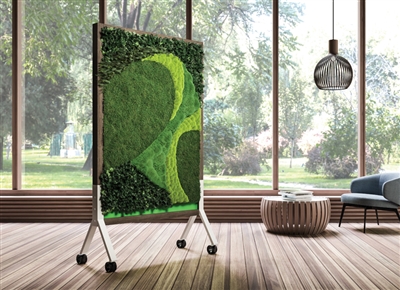 Claridge - MIX Biophilic Panels - All Natural Preserved Plants on Mobiles