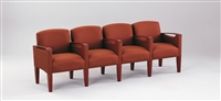 Lesro - The Brewster Series - 4 seats with center arms