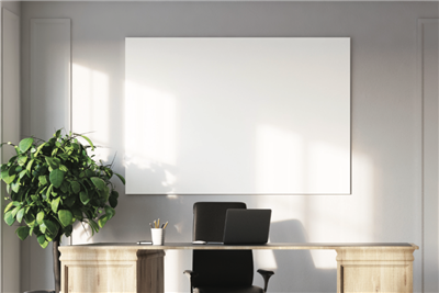 Claridge - Profile Series - Frameless Magnetic Whiteboard