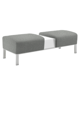 All Seating - Foster Double Bench with Table