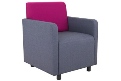 ERG International Lounge - Chair -- Raven
