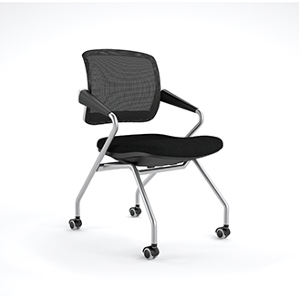 Mayline - Valore Mid Back Chair with Arms