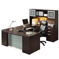 Pacific Coast Desk Classic Laminate Step-Front U-Unit