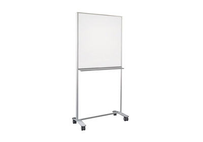 Claridge - Connect X2 Mobile - Partial Height, Double-Sided Markerboard & Tackboard