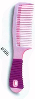 Rubber Grip Wet Comb