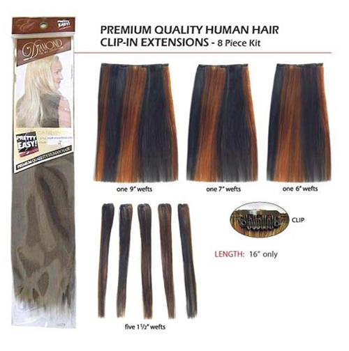 Remi Human Hair Extensions-7pc