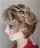 Eva Gabor Flex Wig, Shorty Flippy Trendy, with mono top, brown/blonde