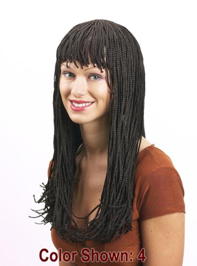 Braided Long With Bangs