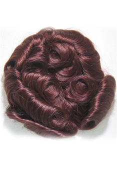 Human Hair 4" x 4" Mini Topper Wiglet