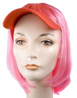 Aja I Visor with Hair