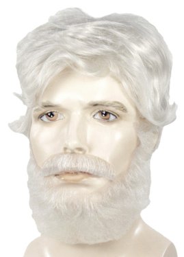 Wig, Beard and Mustache Set