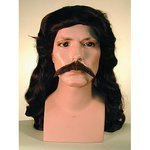 Wild Bill Wig and Mustache Set