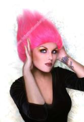 Pink Treasure Troll Wig - For All Ages