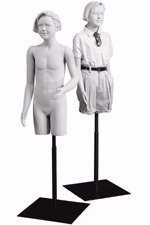 Children&rsquo;s 3/4 Mannequin with Metal Base