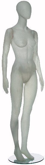 Translucent Fiberglass Female with Oval Head