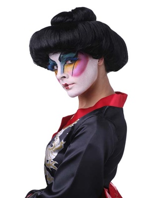 Geisha Girl Japanese Wig