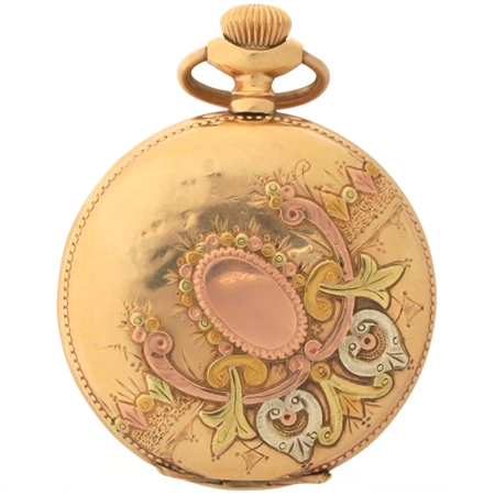 Very Special Antique Watch Case with Gold