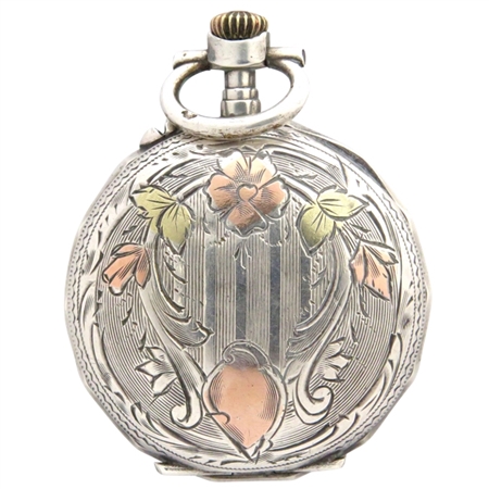 Charming Silver and Copper Watch Case