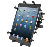 RAM X-Grip Mount w/ Glare Shield Clamp Base for 9"-10" Tablets