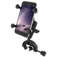 RAM X-Grip Phone Mount w/ Composite Yoke Clamp Base