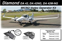 Diamond Twins Micro Aero Dynamics Vortex Generators
