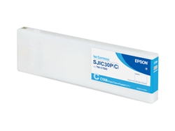 Epson SJIC30P(C) Cyan replacement ink cartridge