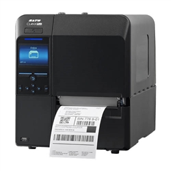 SATO CL4NX Plus Label Printer 609 DPI with Label Dispenser & Liner Rewinder