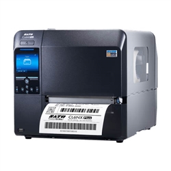 SATO CL6NX Plus Label Printer 203 DPI with Label Dispenser & Rewinder