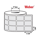 1" x 1-7/8"  Thermal Transfer Labels