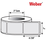 2" x 4-7/8" Thermal-Transfer Labels