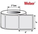 4" x 4" Thermal Transfer Labels for Label Printer-Applicators.