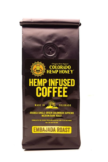Colorado Hemp Honey - CBD Infused Coffee - 10oz - 220MG