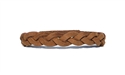 Crazy Horse Tan Leather Braid Bracelet