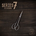 Forged Stainless Steel Refining Scissors: Series 7