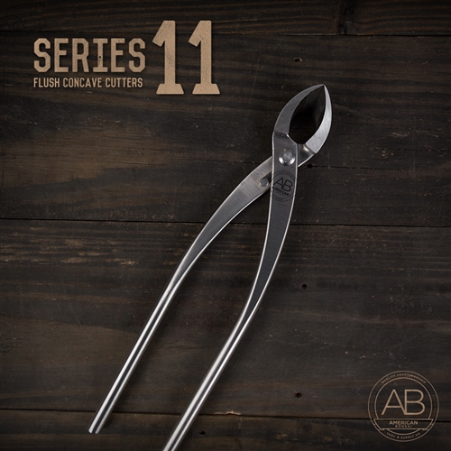 American Bonsai Stainless Steel Flush Concave Cutter: Series 11