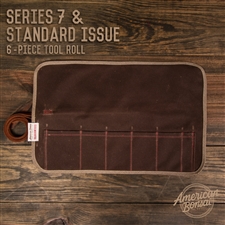 American Bonsai Waxed Canvas Tool Roll: 6 Slots