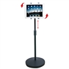 Height Adjustable Tablet Stand with Weighted Base