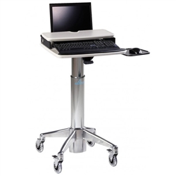 Laptop Cart with Laptop Riser and Mouse Tray