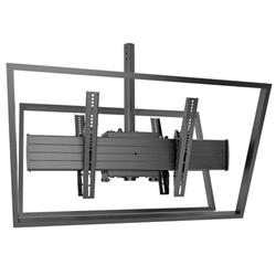 Large Screen Dual Ceiling Mount Back-to-Back