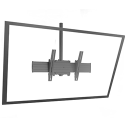 FUSION Large Screen Ceiling Display Mount for Displays up to 250 lbs.