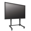 Extra Large Monitor Cart and Freestanding Video Wall Mount