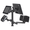 POS Mounts - Fully Configurable with Bolt-Through Base and 4 Pole Sizes