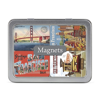 Cavallini San Francisco Magnet Set