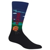 Hot Sox Men's Golden Gate Bridge Sock