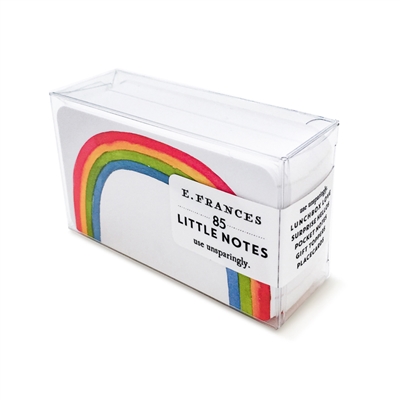 Rainbow Little Notes by E. Frances Paper
