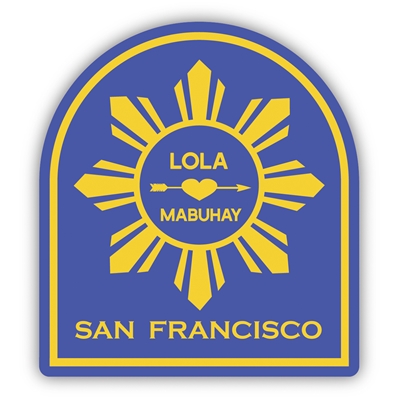 LOLA Mabuhay San Francisco Sticker