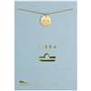 Lucky Feather Libra Zodiac Necklace